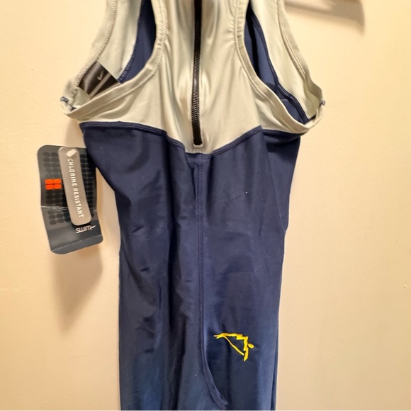 Nike Techsuit Swimsuit Speedsuit Skinsuit Swimskin Full Bodysuit Size 32 - Picture 7 of 13